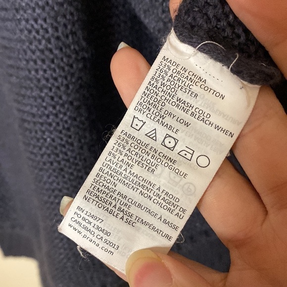 prana Deedra Tunic Knit Woolblend Sweater - Picture 8 of 10